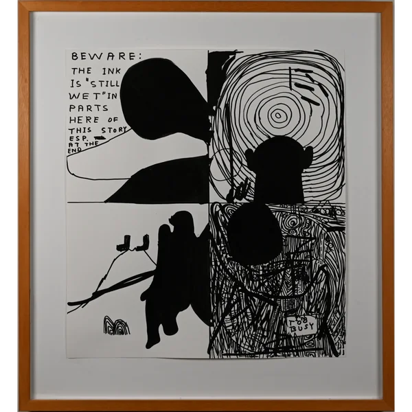David Shrigley, Untitled (Beware)