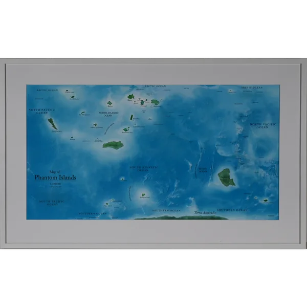 Agnieszka Kurant, Map of phantom islands