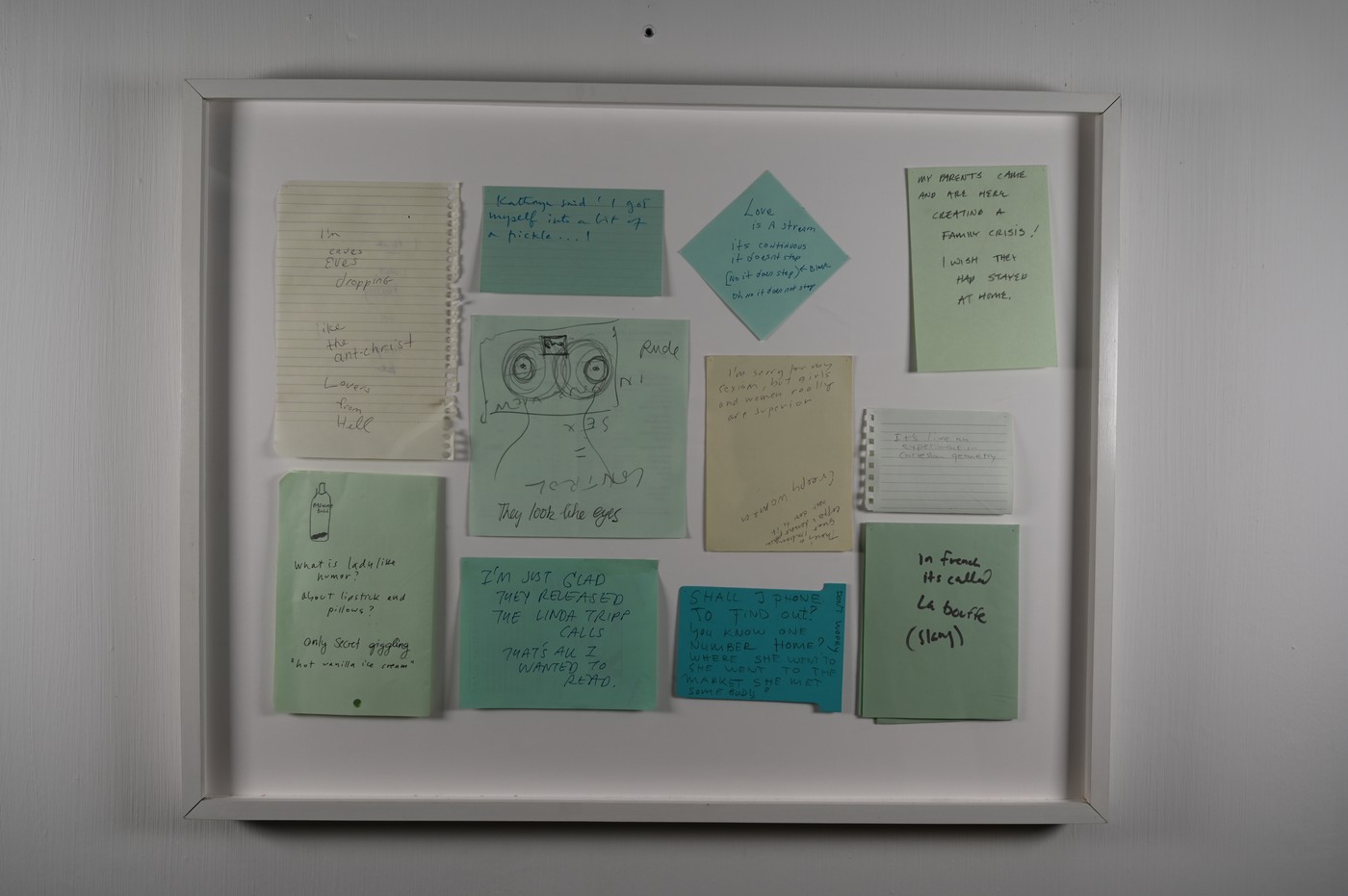 Joseph Grigley, 11 green conversations