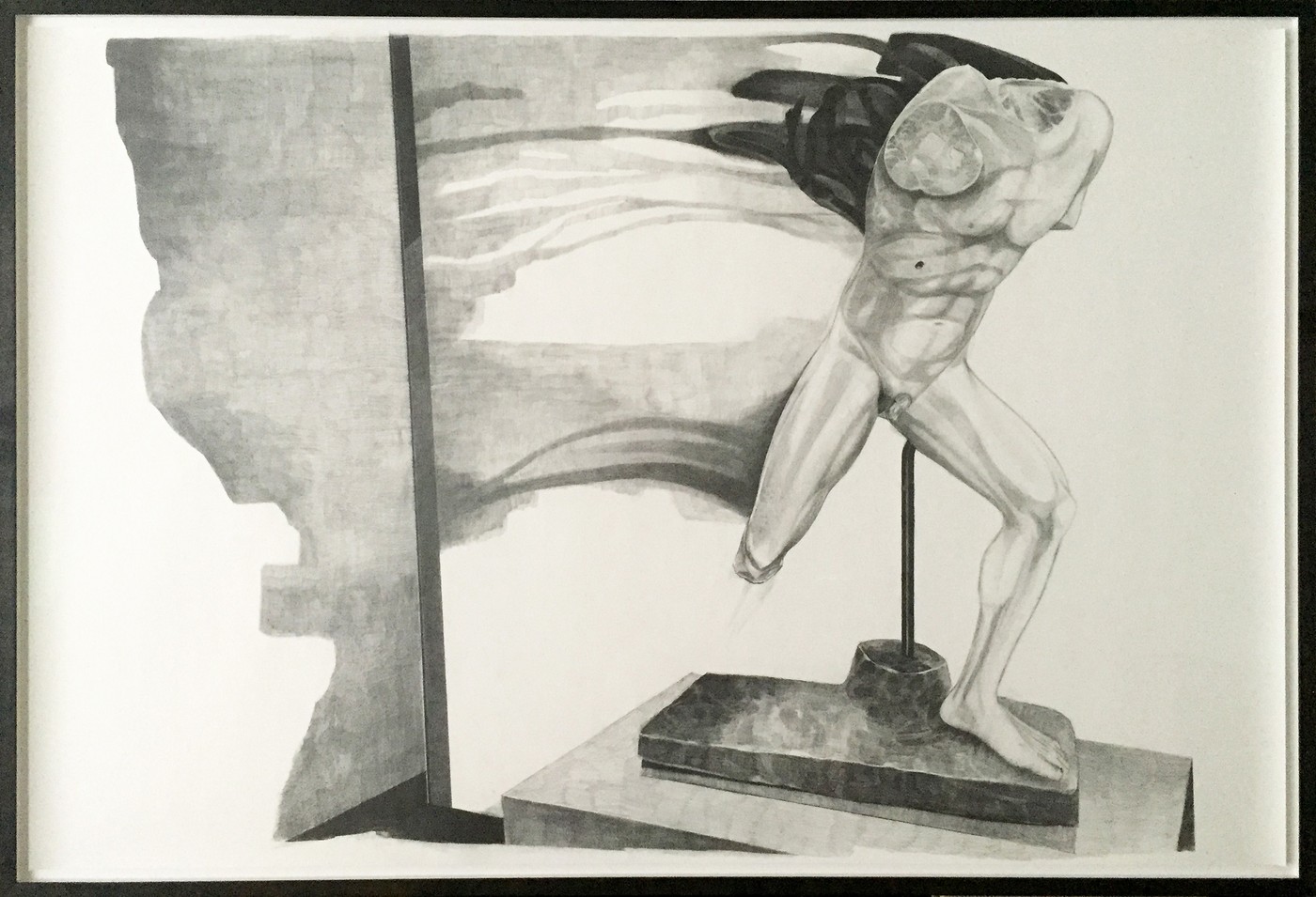 Marc Bauer, Greek statue